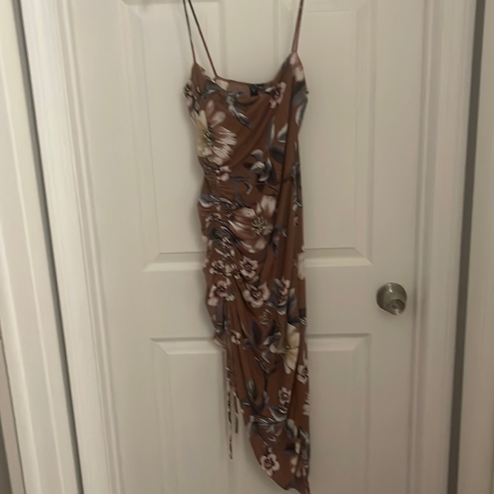 Large flowered great condition dress.